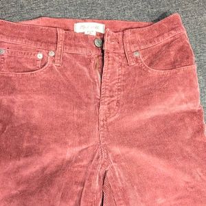 Madewell courdory pants